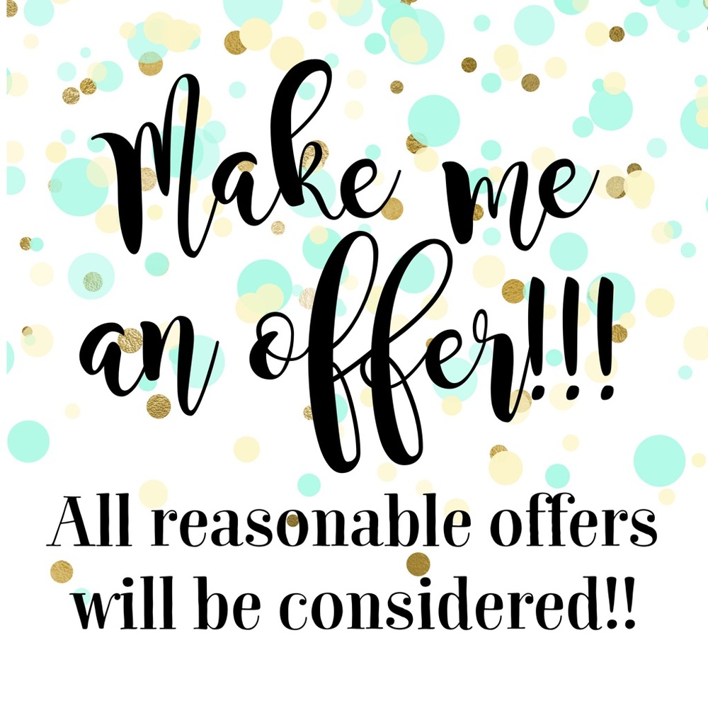 Like something!? Make me an offer!! 😉